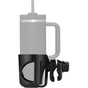 New Stroller Cup Holder Compatible With Stanley Quencher H2.0 30 & 40 Oz. Models, Also Applicable on Stanley IceFlow 20 & 30 Oz. Models - Black