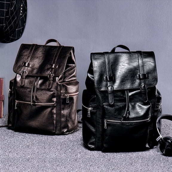 New Style Casual Shoulders Travel Male Business Computer Backpack Student,Black