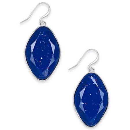 New Style & Co Blue Stone Drop Earrings $14.50