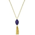 thumbnail image 1 of New Style & Co Long Pendant Stone and Tassel Necklace $29.50, 1 of 4