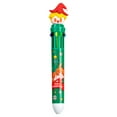 thumbnail image 1 of New Style Cute 10 Colors Christmas Press Ballpoint Pen, 1PC Cute Cartoon Christmas Pen Class Stationery Prize, 1 of 6
