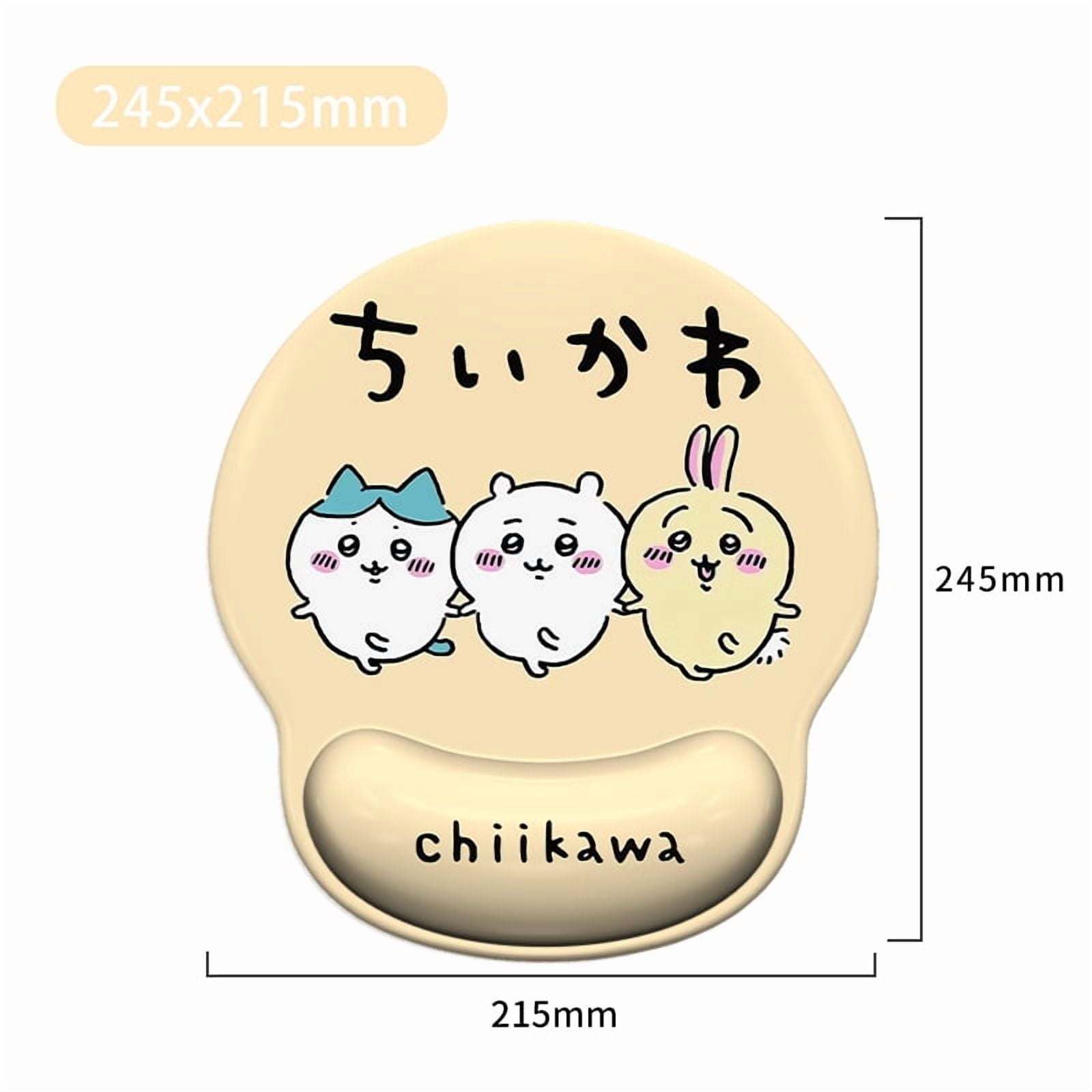 New Style Kawaii Chiikawa Hachiware Usagi Wrist Support Mouse Pad Cute Cartoon Keyboard Mouse Pad Work Game