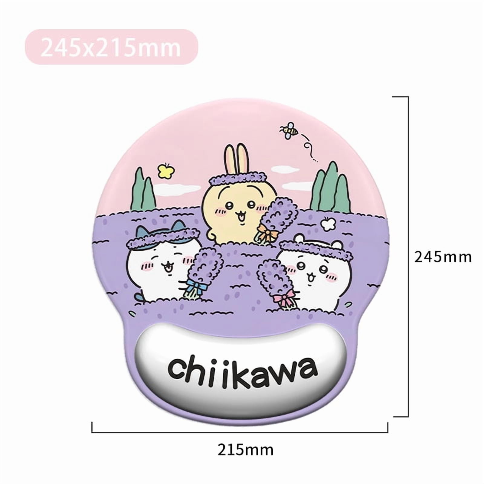 New Style Kawaii Chiikawa Hachiware Usagi Wrist Support Mouse Pad Cute Cartoon Keyboard Mouse Pad Work Game