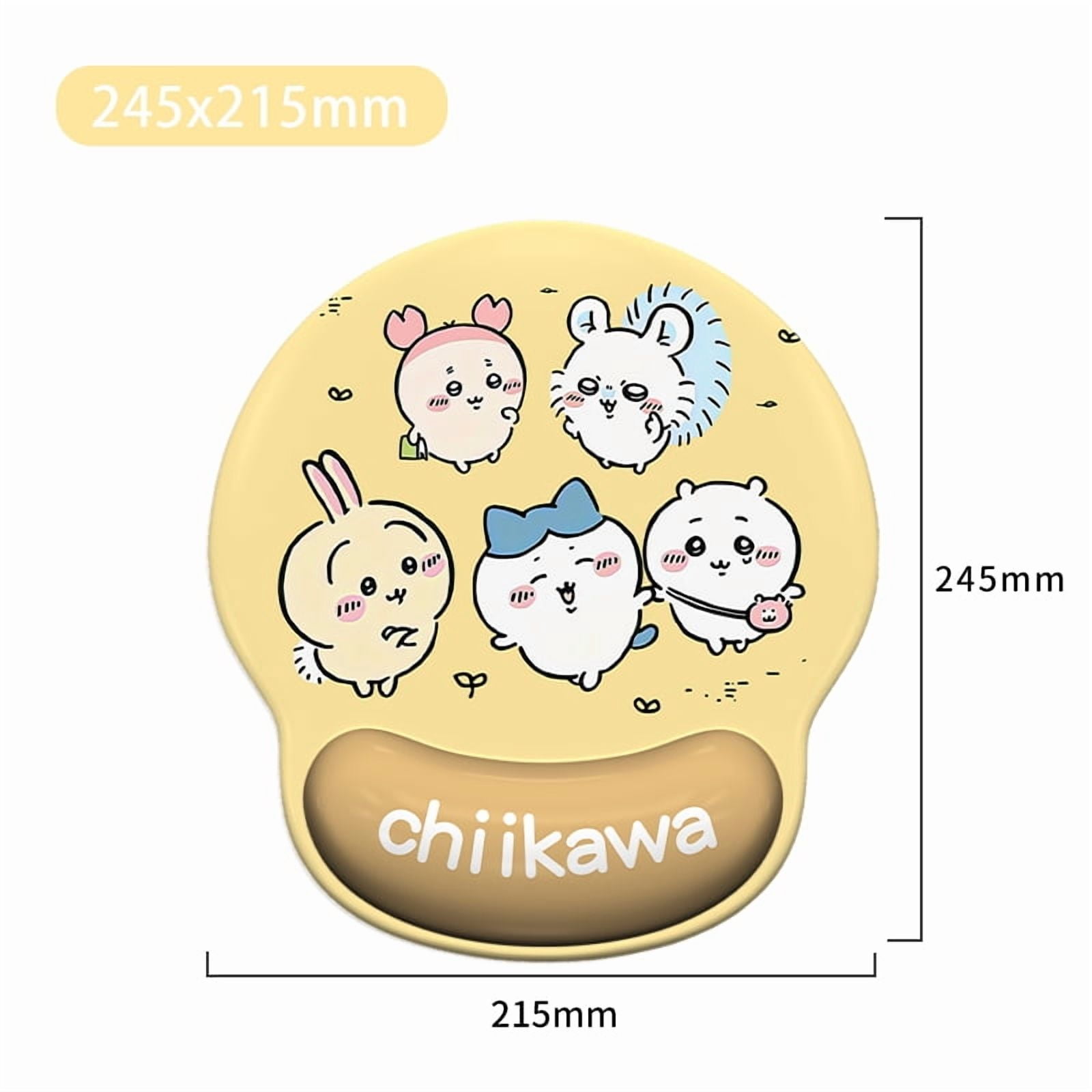 New Style Kawaii Chiikawa Hachiware Usagi Wrist Support Mouse Pad Cute Cartoon Keyboard Mouse Pad Work Game