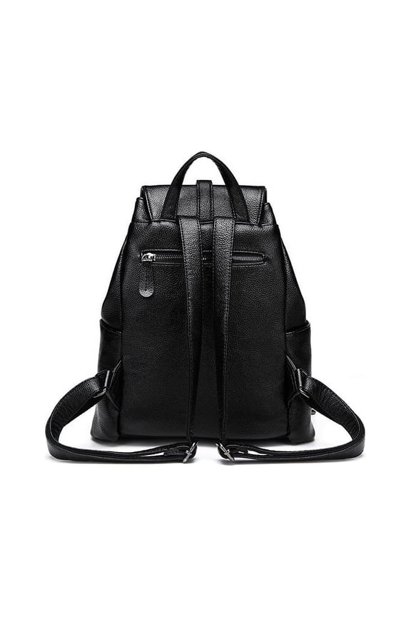 New Style Ladies Backpack Korean Style College Style Large Capacity,Black