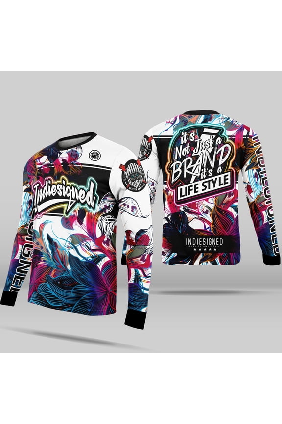 New Style Motorcycle Jersey Shirt for Men Long Sleeve Cycling Clothes Bike Rider Sports Racing Cool Design