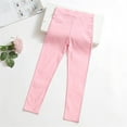 thumbnail image 1 of New Style Pants for Girls Fashion Solid Full Length Pants Loose Kids Trousers Girls with Pocket Stretchable Girls Jeans Size 10, 1 of 4