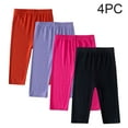 thumbnail image 1 of New Style Pants for Girls Kids Trousers Girls Trendy Solid Capris Loose Kids Trousers Girls with Pocket Stretchable Girls Jeans Size 10, 1 of 8