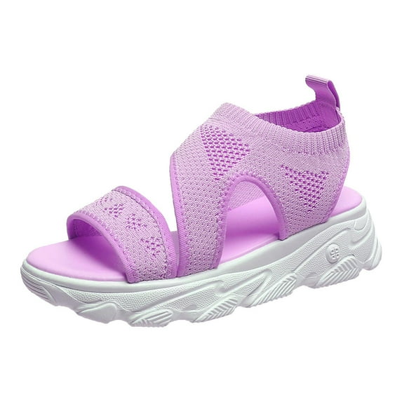 New Style Sandals Women's Woven Mesh Flat Beach Shoes Casual Women's Shoes