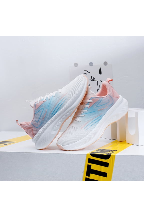 New Stylish And Breathable Non-Slip And Wear-Resistant Shoes for Both Men And Women, Featuring a Rainbow Design for Sports And Casual Wear., Women Shoes, Sneakers