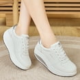 thumbnail image 1 of New Stylish Non-Slip And Wear-Resistant Sneakers for Both Men And Women, Versatile Trendy White Shoes, Fashionable Running And Casual Footwear., Women Shoes, 1 of 5