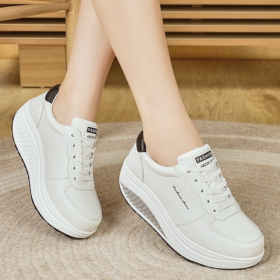 New Stylish Non-Slip And Wear-Resistant Sneakers for Both Men And Women, Versatile Trendy White Shoes, Fashionable Running And Casual Footwear., Women Shoes