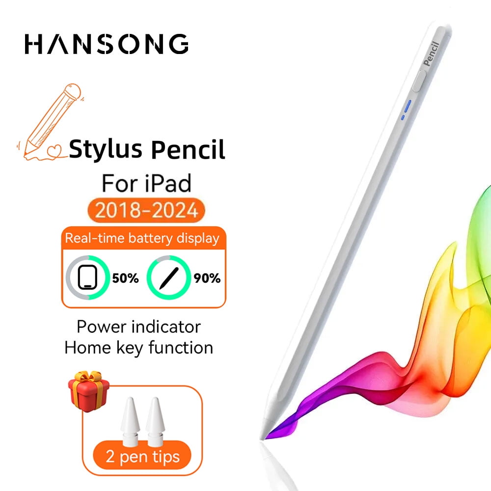 New Stylus Pen for Apple iPad Pencil 20182024 with Palm Rejection Tilt