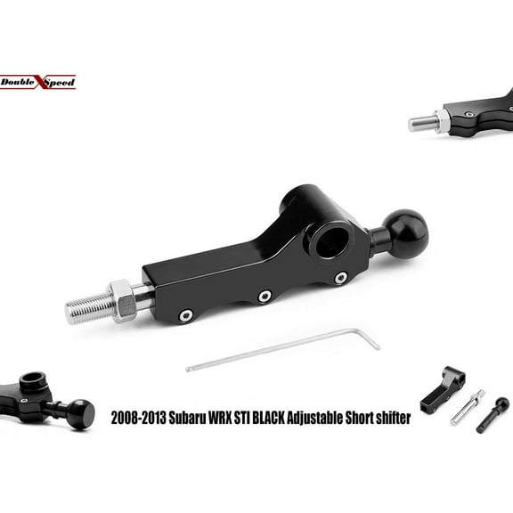 New Subaru WRX STI 2008-2013 Black Adjustable Short Height /Throw Shifter Racing New Subaru WRX STI 2008-2013 Black Adjustable Short Height /Throw Shifter Racing