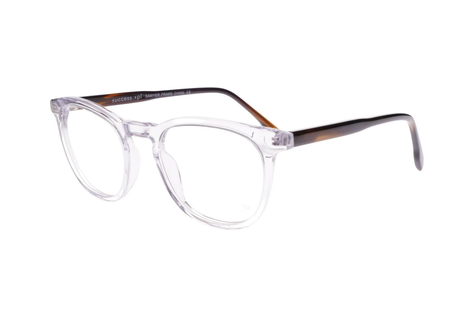 New SUCCESS SS-158 Crystal Smoke Eyeglasses 52/18/145 Amazon.com: New SUCCESS SS-127 Black On Crystal Eyeglasses  main image 2