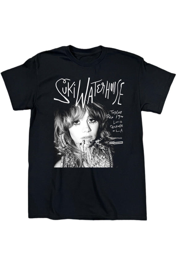 New Suki Waterhouse Music Tour Heavy Cotton Black S-5XL T Shirt SE604