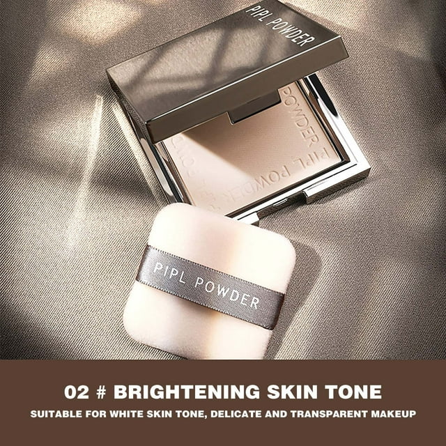 New Summer, Long Lasting Setting Powder, Oil-Free Blend, Matte Finish Full Coverage, for Daily Wear, Buildable Concealer, Smooth Texture, Powder Foundation, for Sensitive Skin, Blahzhy