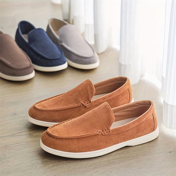 New+New Summer Men'S Casual Loafers for Men Low-Top Slip-On Canvas Shoes,