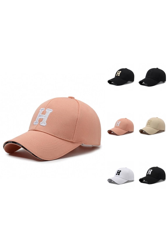New Summer Men's And Women's Caps Show Faces Small Artifacts Korean Version Texture Full Of Big Heads Baseball Caps And Versatile Shades