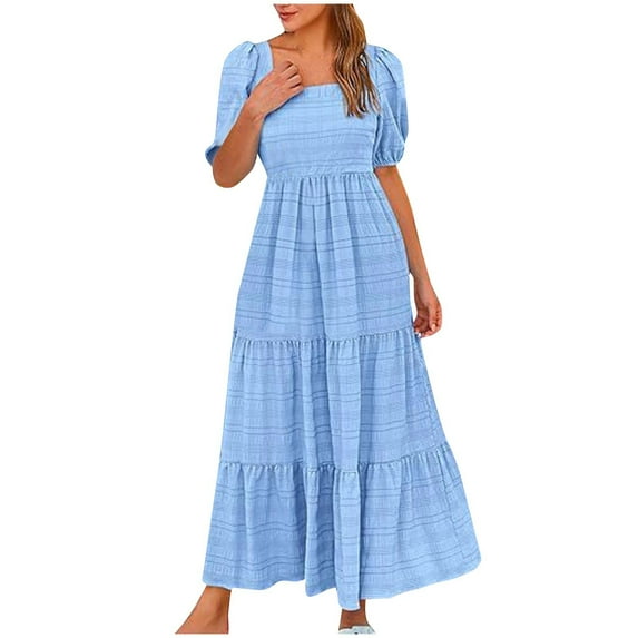 New Summer Plus Size Dresses for Women 2024 Fashion Casual High-end Sleeveless Waist Cinching Large Hem Gentle Style Dress