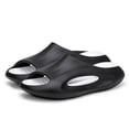 thumbnail image 1 of New Summer Sneaker Slippers For Women Men Fashion Thick Bottom Slides Soft EVA Hollow Unisex Sports Sandals Beach Shoes, 1 of 6