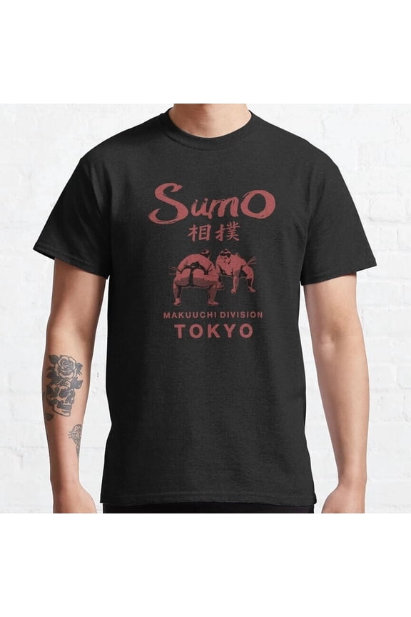 New Sumo Wrestling Japan Tokyo Japanese Classic T-Shirt,black color