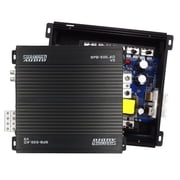 Sundown Audio 4 Channel Full Range Car Amplifier, 500 Watt RMS x 4 at 1 Ohm, Variable Crossovers, Bass Boost and Protection