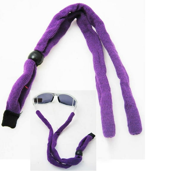New Sunglass Neck Strap Eyeglass Cord Lanyard String Holder Sports Cycling Purpl