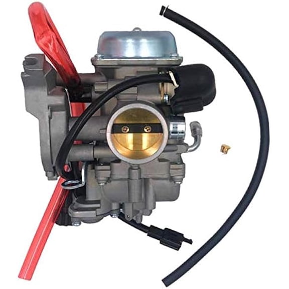 New Super E Carburetor for HD Big Twin & Sportster Shorty Carb Super E 11-0420 with Fuel Filter and Spark Plug