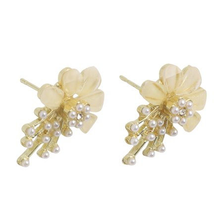 New Super Fairy Butterfly Pearl Earrings