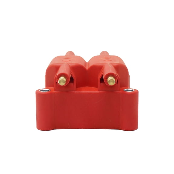 New Super High Energy Red Color Ignition Coil Pack Compatible with 2004 2005 2006 Dodge Ram 1500 8.3L V10 Replacment for UF189 UF403 UF410 C1136