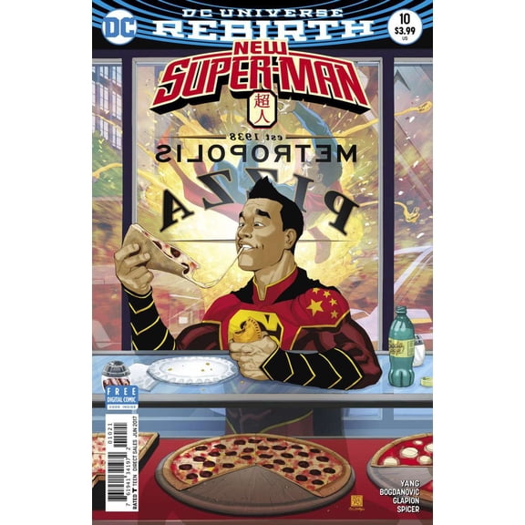 New Super-Man #10A VF ; DC Comic Book