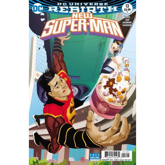 New Super-Man #13A VF ; DC Comic Book