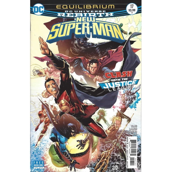 New Super-Man #17 VF ; DC Comic Book