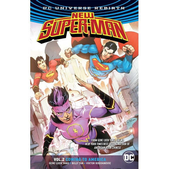 New Super Man Vol 2 Coming to America TP DC Comics Paperback Book