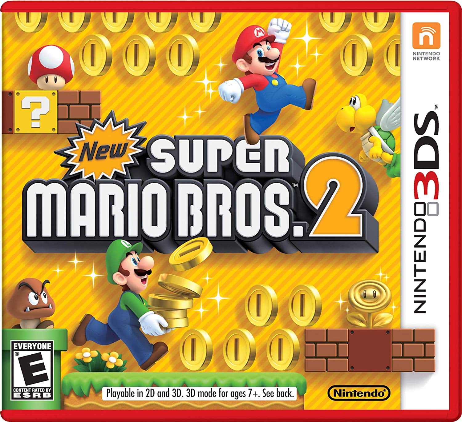 ニンテンドー3DS/2DS New Super Mario Bros. 2 (Nintendo 3DS) Nintendo New Super Mario Bros 2, Nintendo 3DS Game - Walmart.com