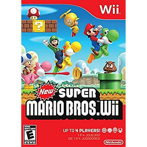 New Super Mario Bros - Nintendo Wii (World Edition) (Original Version)
