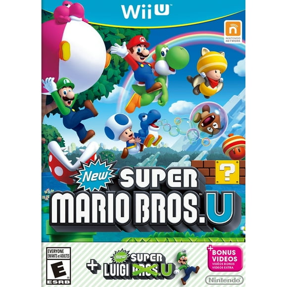 New Super Mario Bros. U + New Super Luigi U - Nintendo Wii U