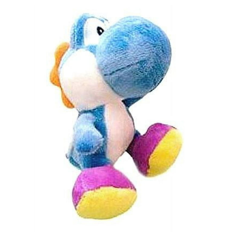 New Super Mario Bros Wii Yoshi Plush [Light Blue] 