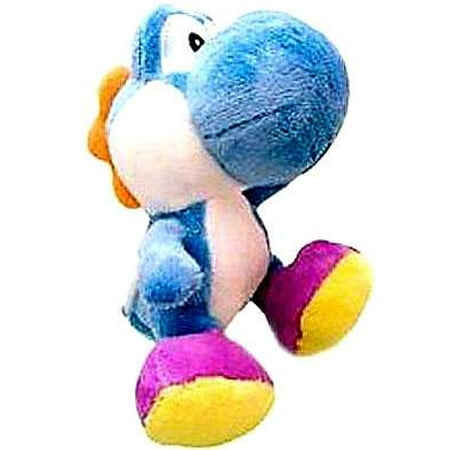New Super Mario Bros Wii Yoshi Plush (Light Blue)