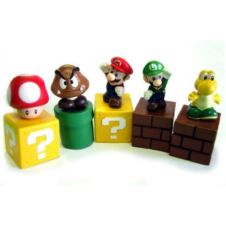 Super Mario Bros Collection Mini Model Toys Figure Japan Super Mario Bros.  1 