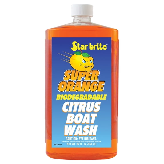 Star brite 094532 Super Orange Citrus Boat Wash - 32 oz