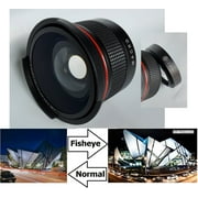 New Super Wide HD Fisheye Lens For Canon EOS R10 R50 R100 49mm Compatible