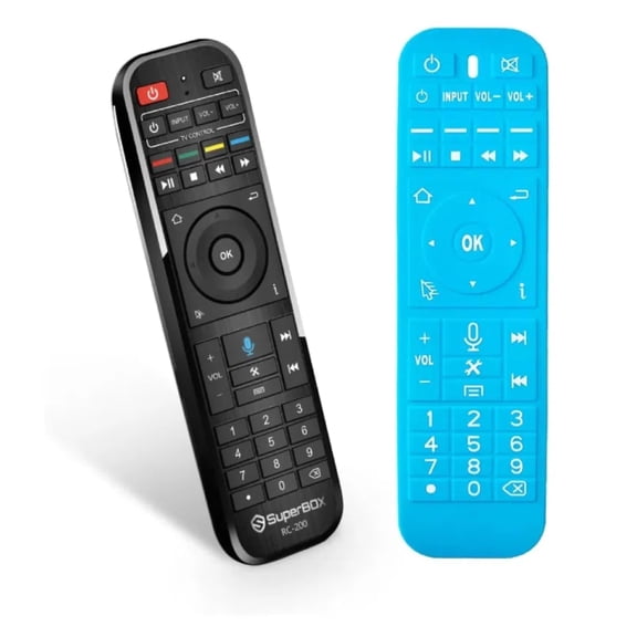 New SuperBox Bluetooth Voice Remote Control and Cover Case for SuperBox S5max/PRO S6max/pro/Ultra S7max/pro