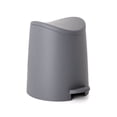 thumbnail image 1 of New Superio Small Trash Can with Lid 3 Liter Grey,, 1 of 9