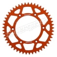 thumbnail image 1 of New Supersprox Orange Aluminum Sprocket, 49T, Chain Size 520, Ral-990-49-Org, 1 of 3