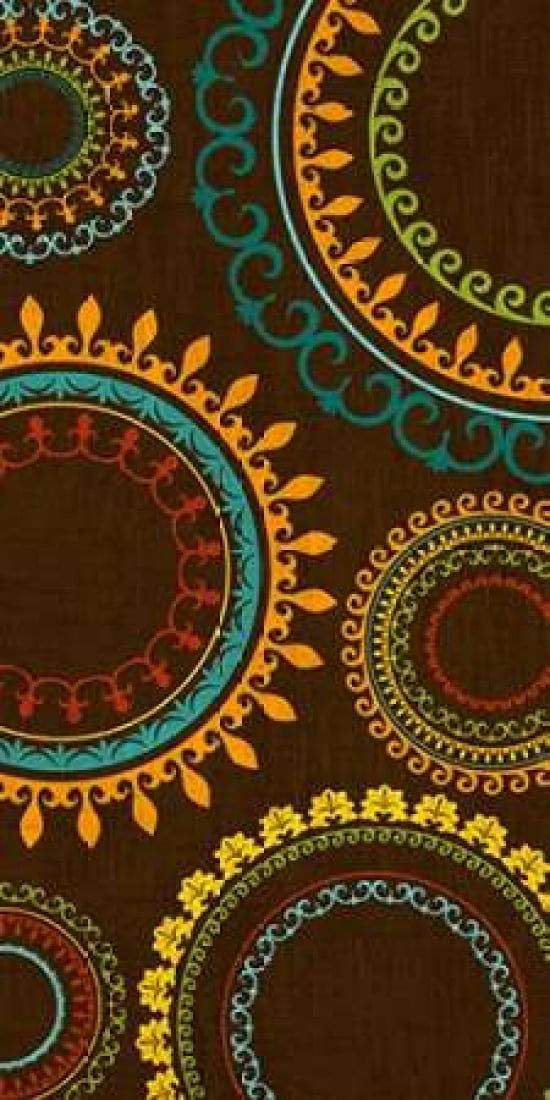New Suzani Panel II Canvas Art - SD Graphics Studio (10 x 20)