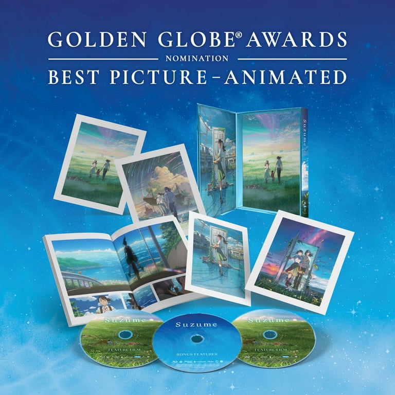 Suzume Movie: Limited Edition (Blu-Ray + DVD) - Walmart.com