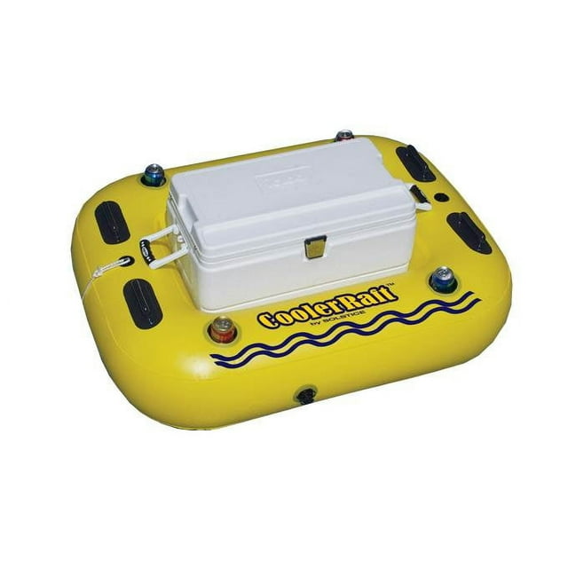 Swimline 17075ST Water Inflatable River Rough Cooler Raft, Heavy Duty ...