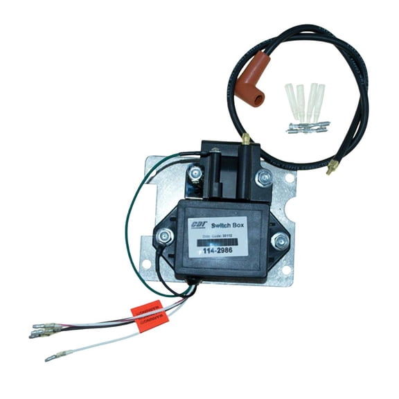 New Switch Box Compatible With Mariner Mercruiser Mercury 6 Cyl 2.875 Bore Cross Flow 150 HP 6 Cyl 2.875 Bore Cross Flow 135 HP By 332-2986A21 332-2986A8 332-2986A4